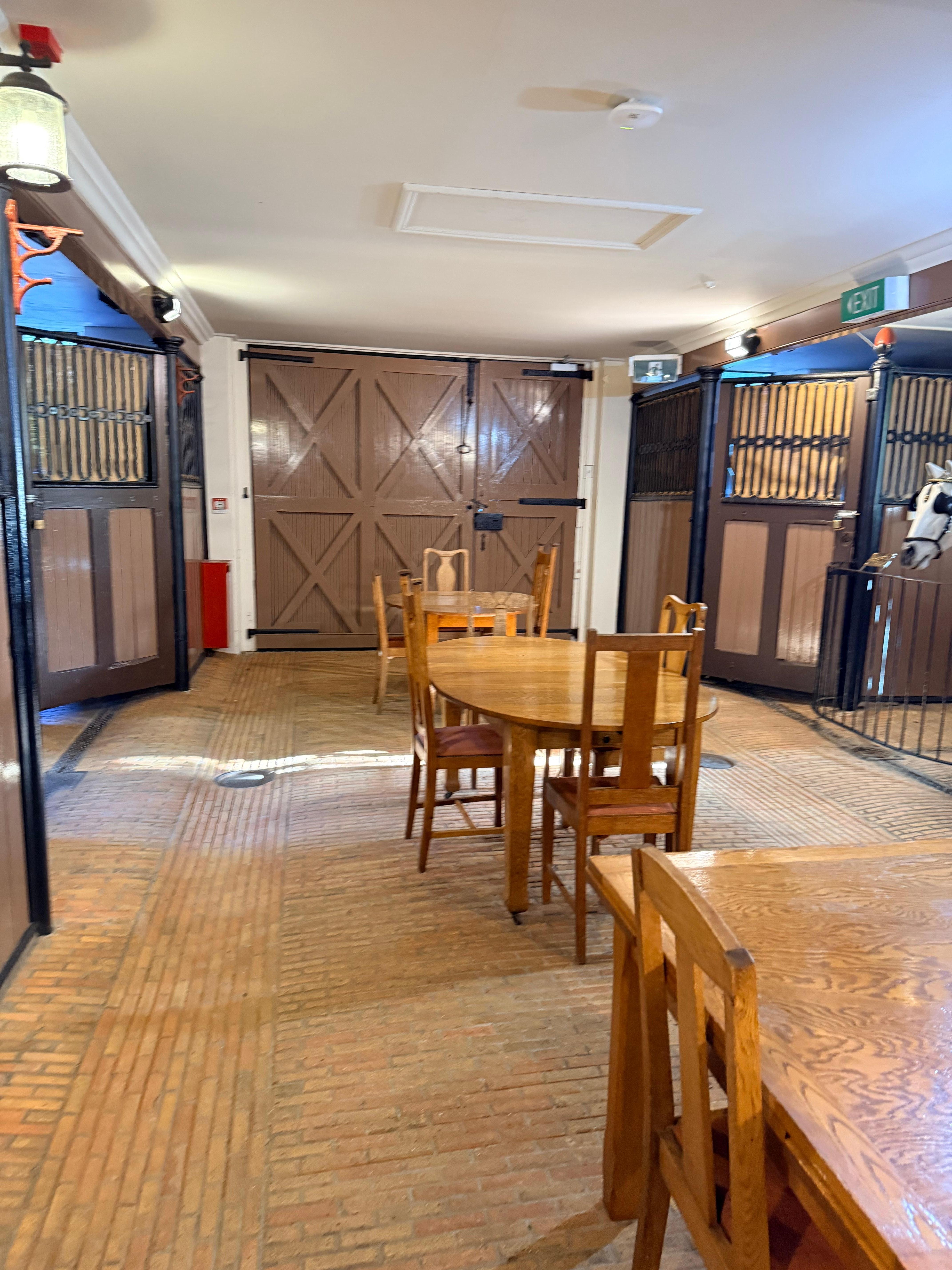 Breakfast area for Stable and Lodge guests. 