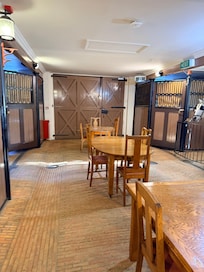 Breakfast area for Stable and Lodge guests.