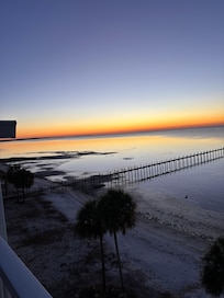 Sunrise from condo deck