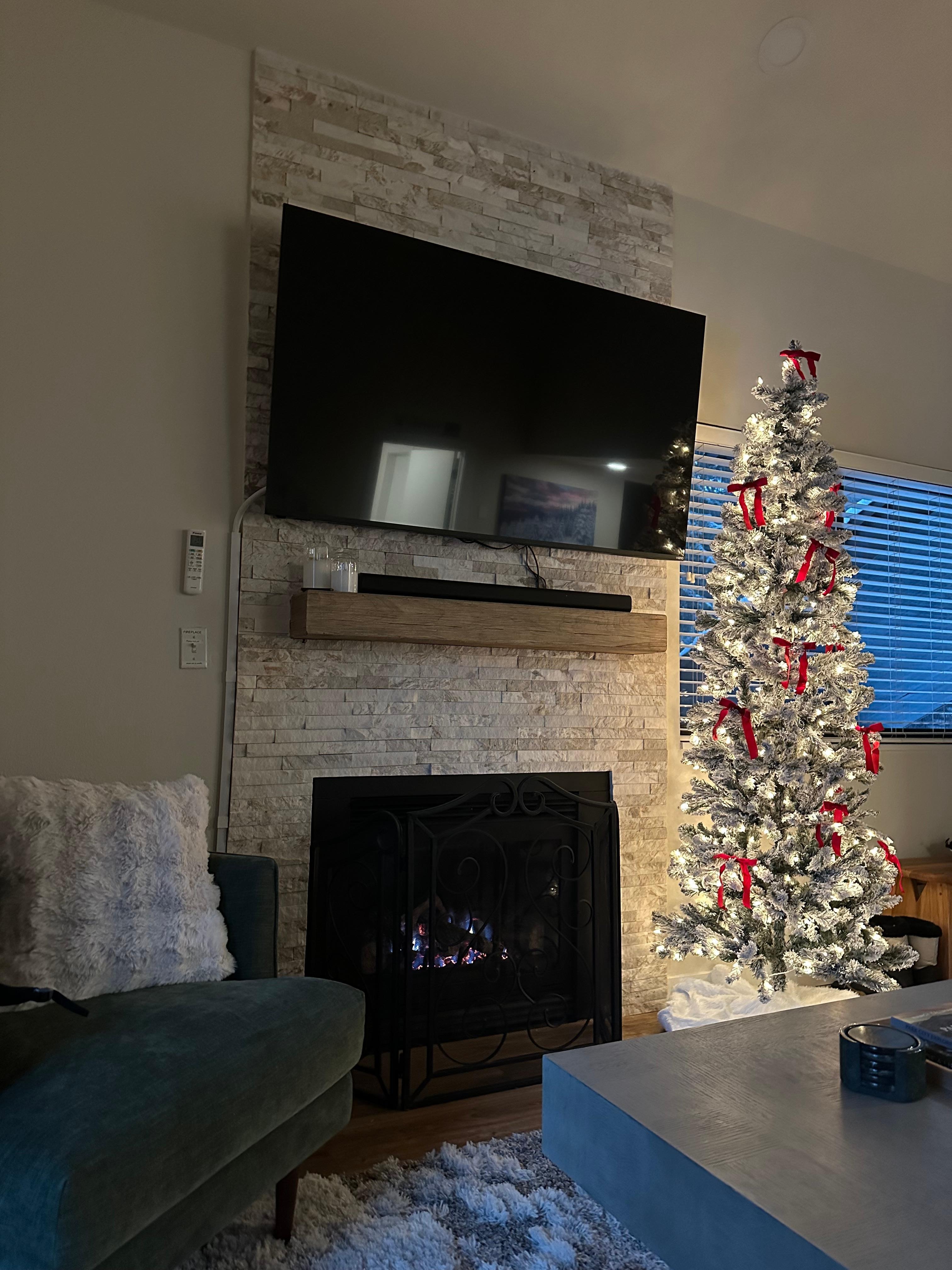 Loved the Christmas tree!