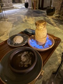 Flaming Claypot specialty dinner