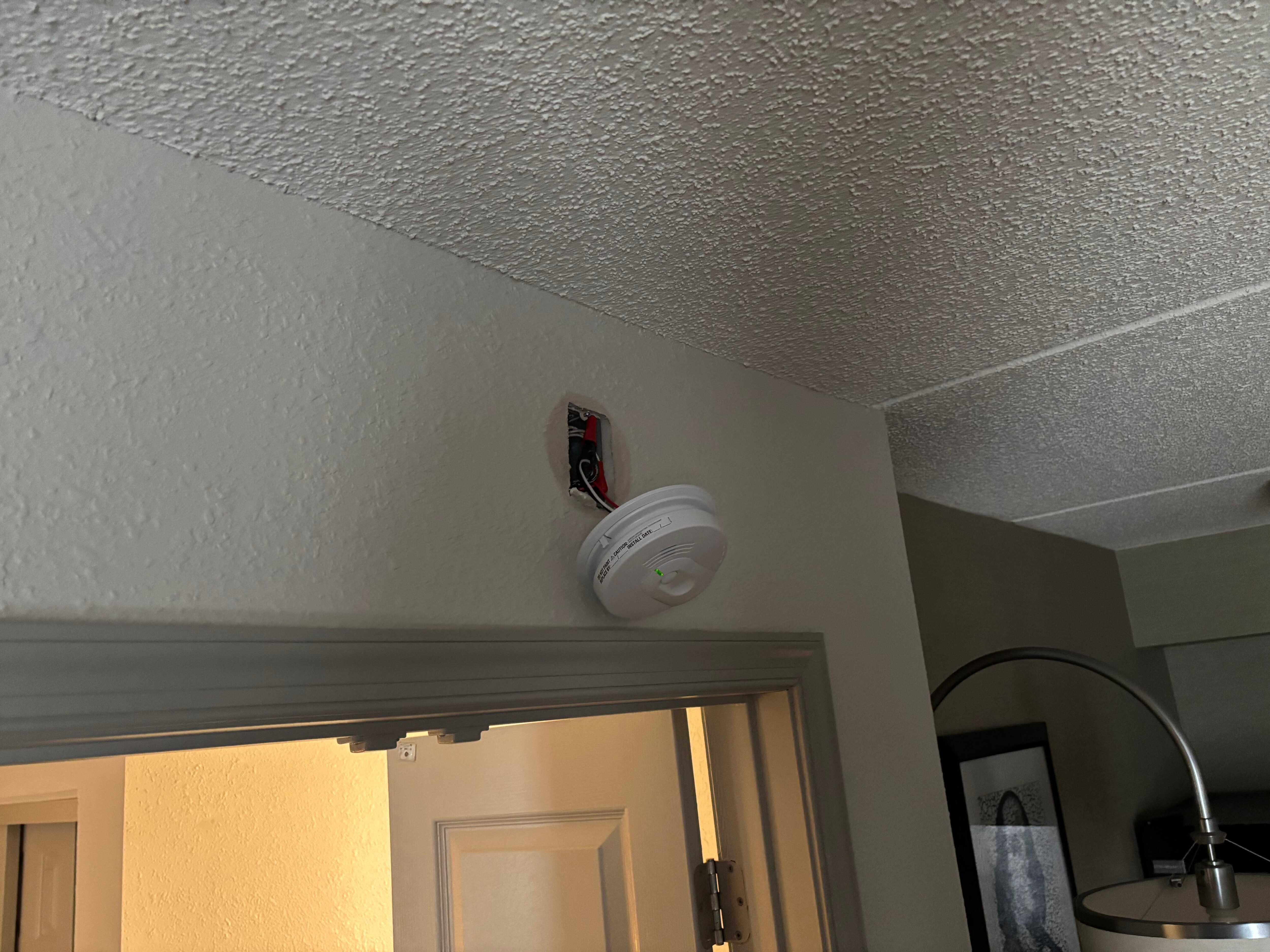 Falling off the wall
