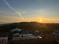 Ausblick aus unserem Zimmer