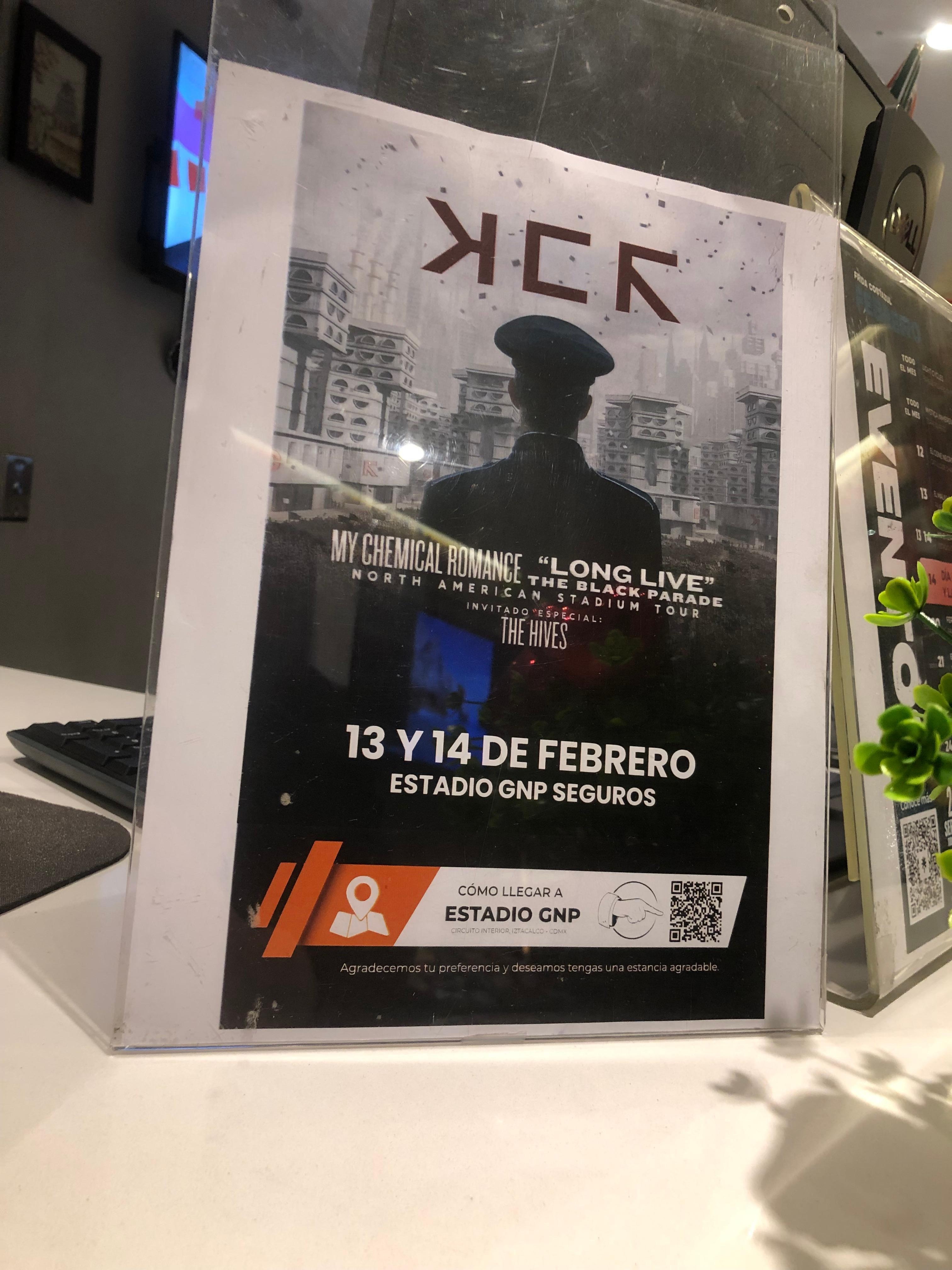 Fue un excelente lugar para hospedarse tras el concierto