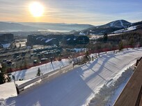 Right out the back door!!!