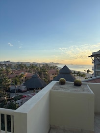 The view from our balcony