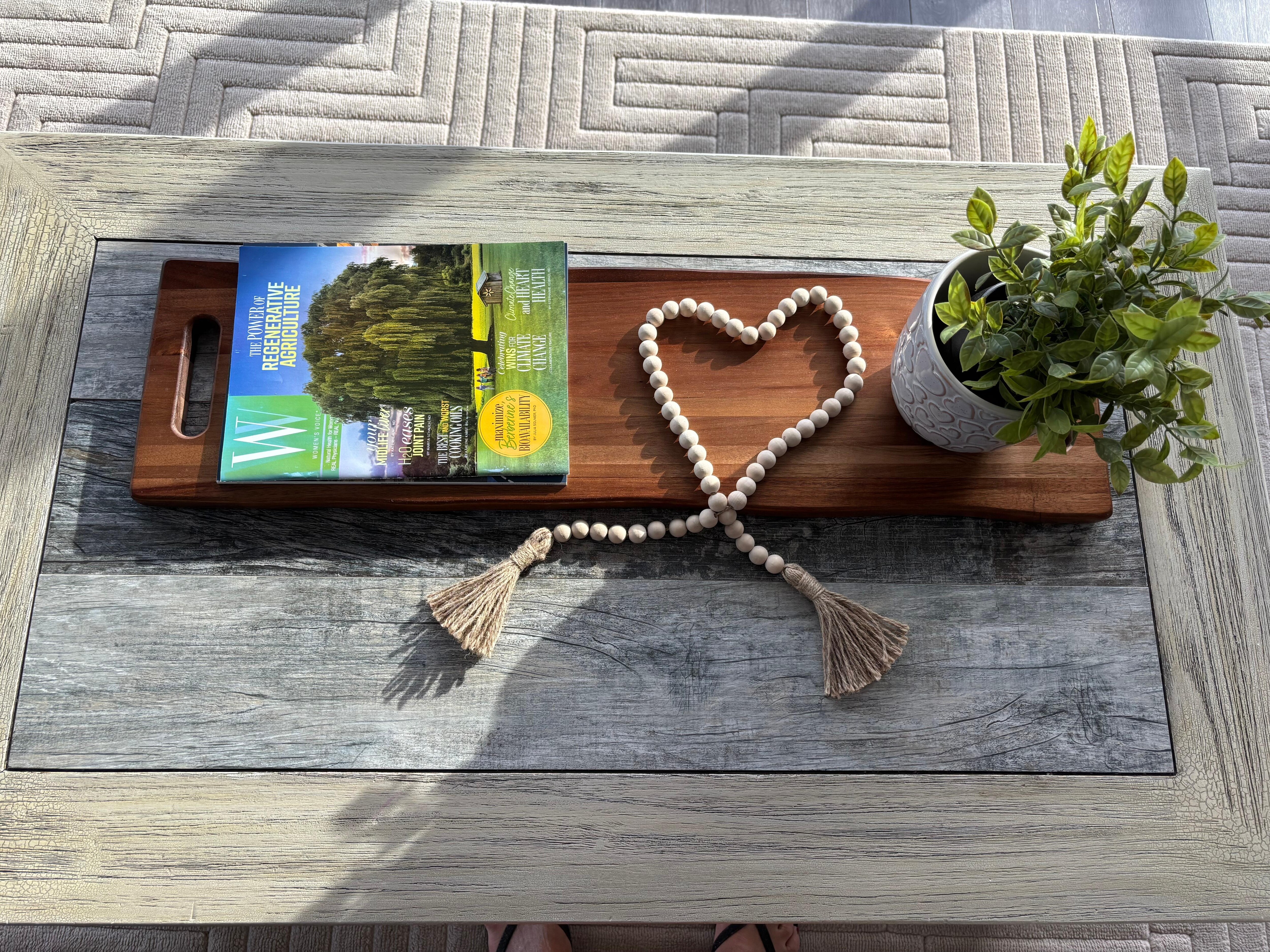 Such a lovely welcome. 