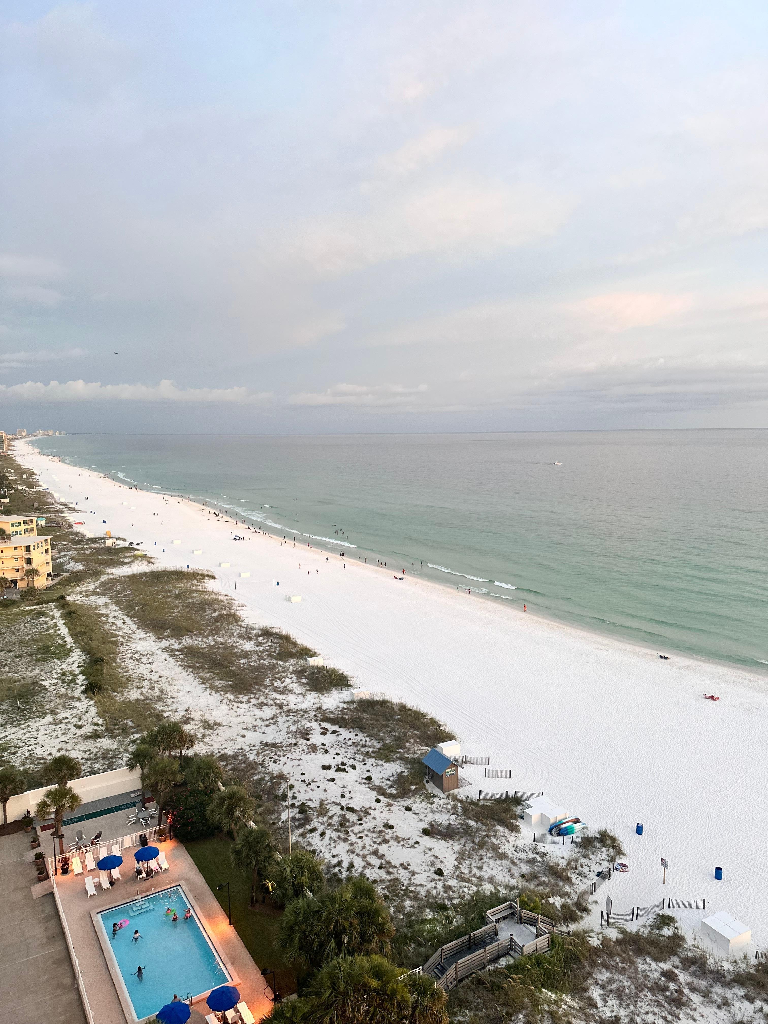 View from the balcony 