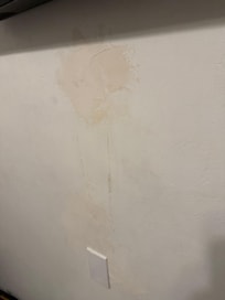 stain on the wall