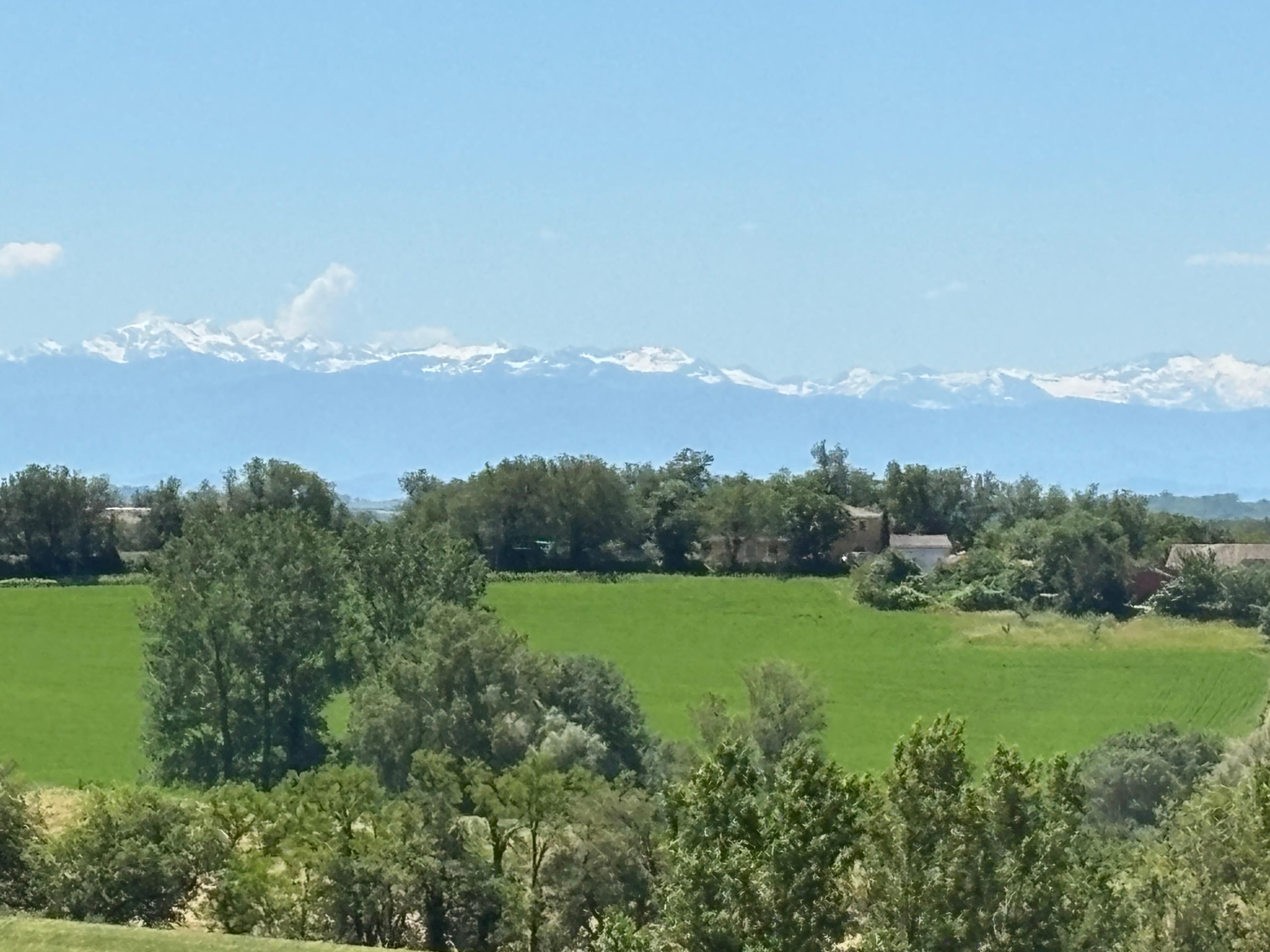 Beautiful view of The Pyrenees 