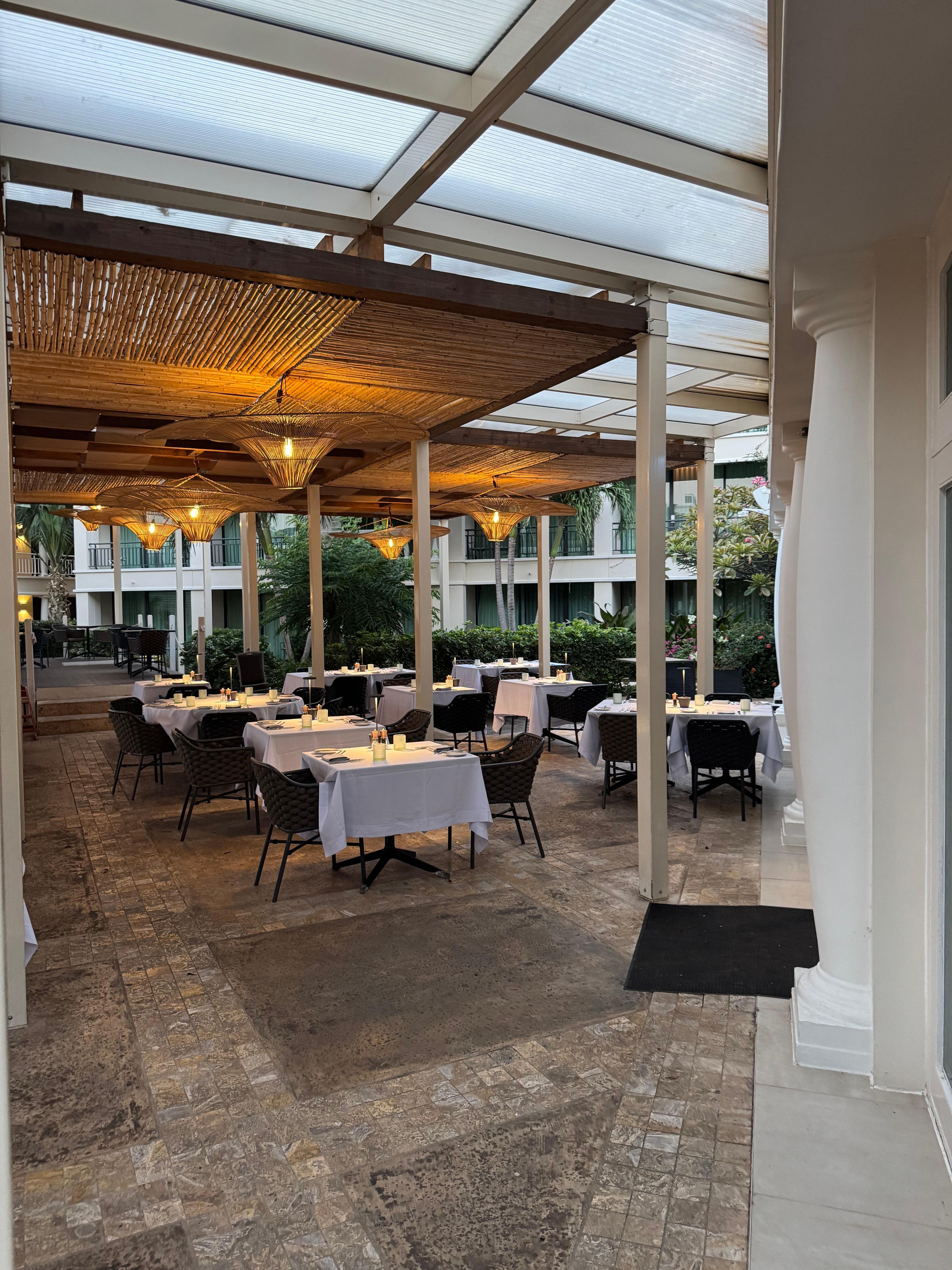 JFK restaurant at the resort, excellent steaks. 