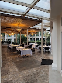 JFK restaurant at the resort, excellent steaks.