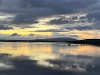 Sunset views just a few miles from Benderloch.