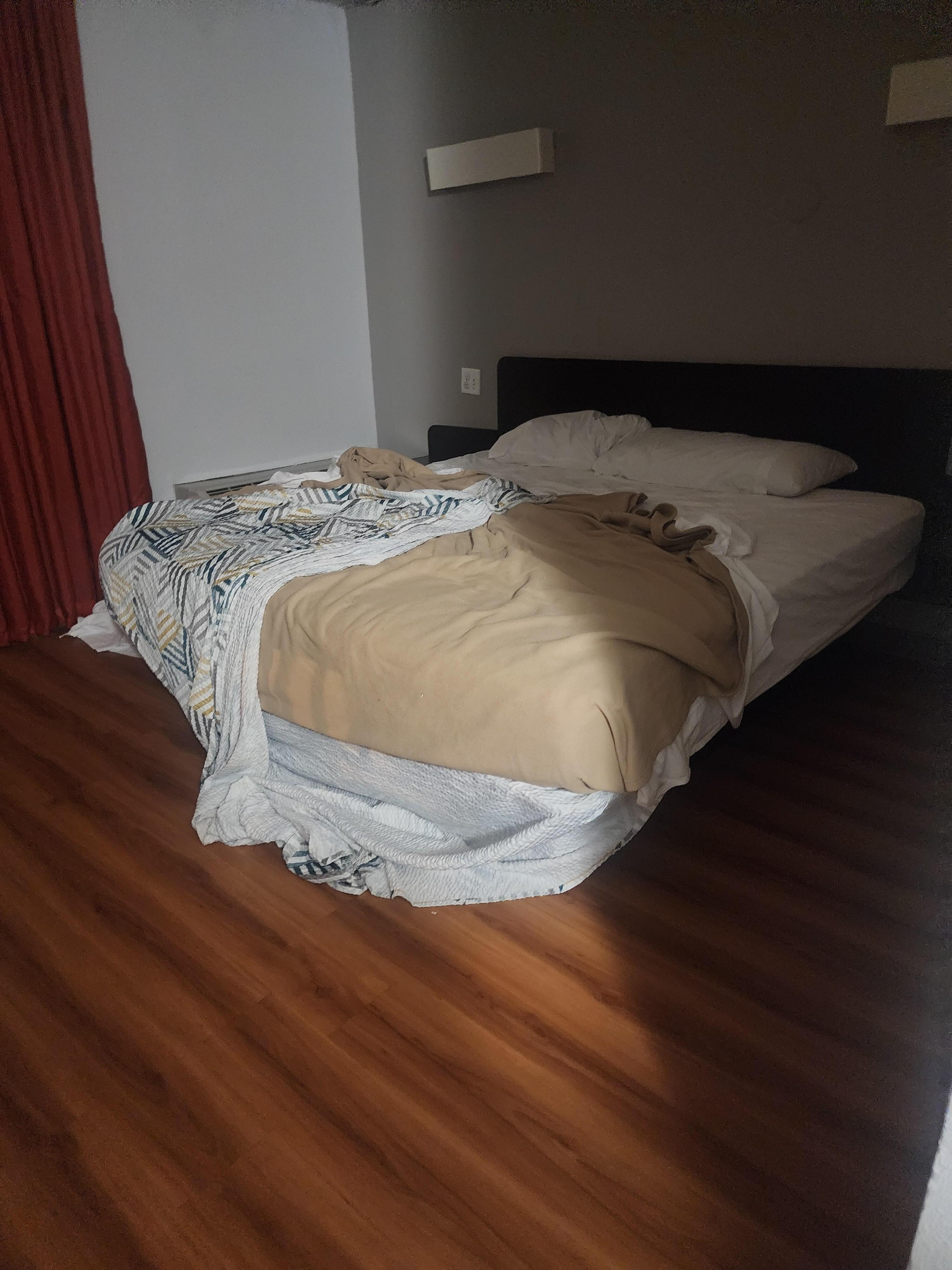 How my room was upon arrival.