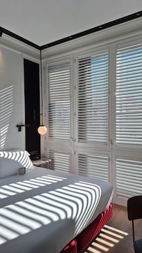 The interior design was 5 stars. Aged bronze detail on so many surfaces, including the hallway and elevators.