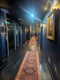 Amazing decor in the hallway