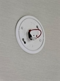 Wall fire alarm