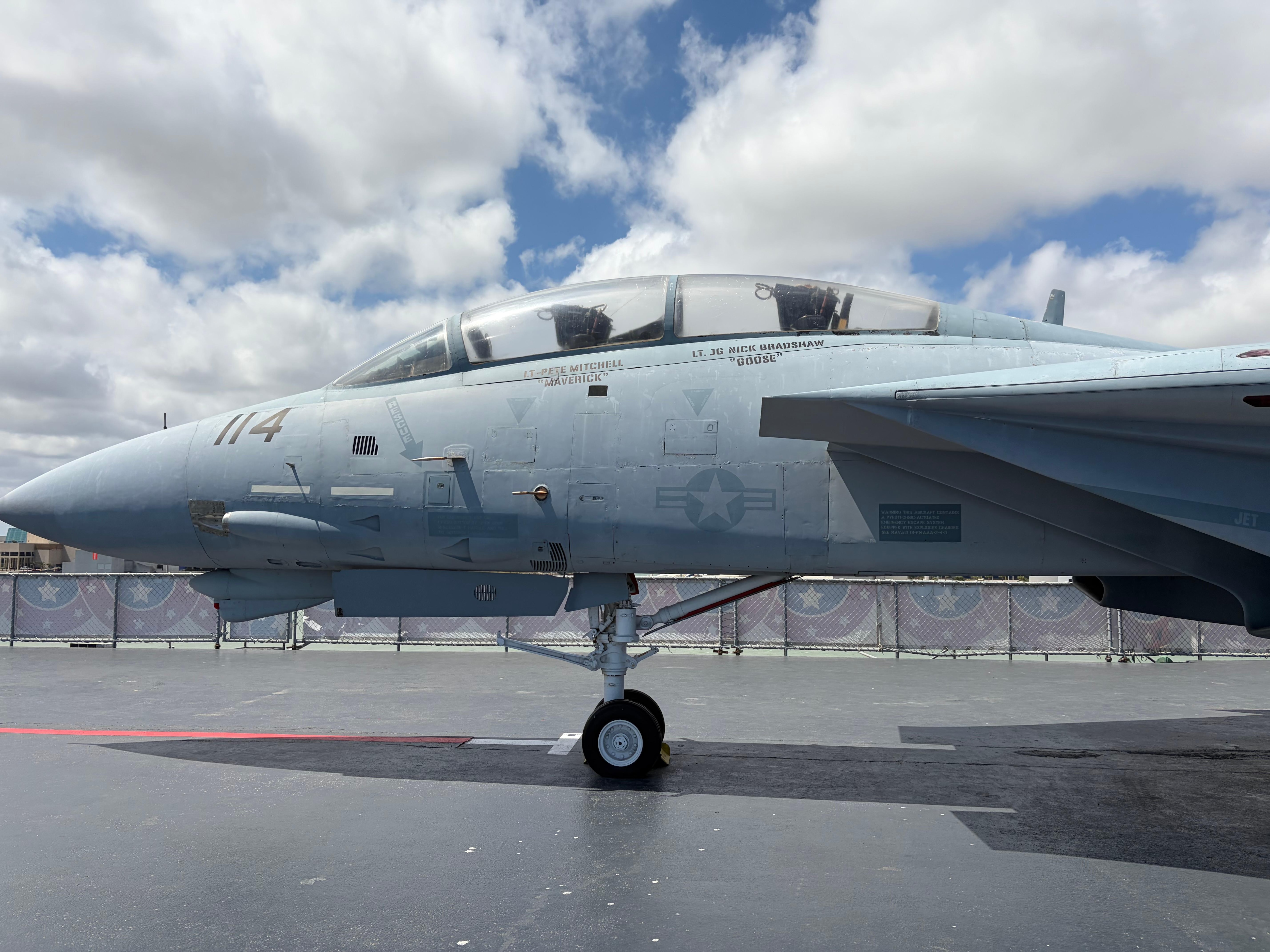 Top gun f-16 (or 15 can’t remember) wildcat