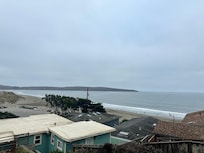 Beach view from the deck.