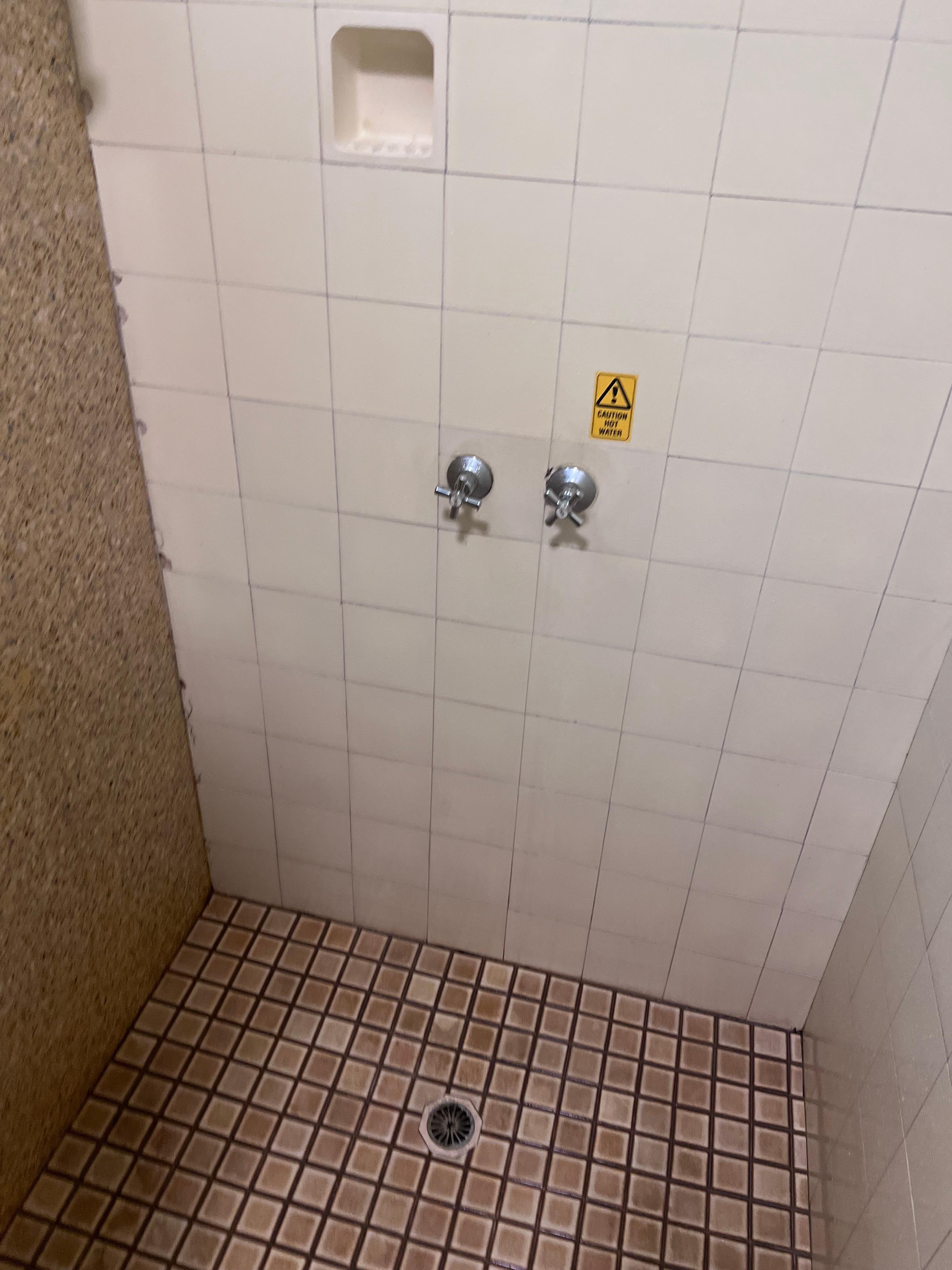 Communal shower 