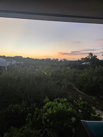 Sunrise from Casa de Isle house