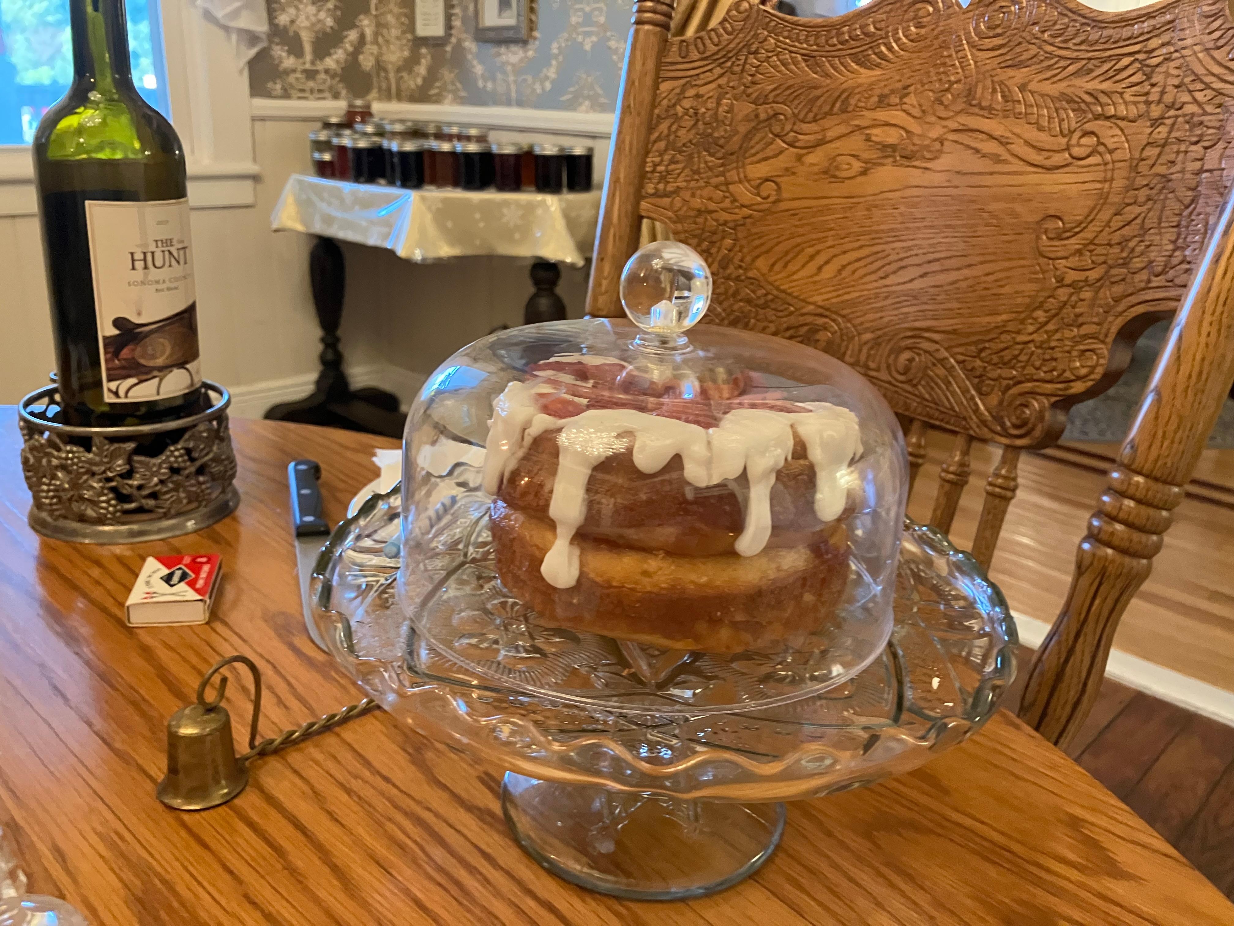 Birthday cake surprise!