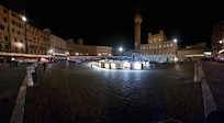 Siena at night