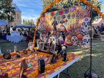 Dia de Los muertos celebration in Mesilla.