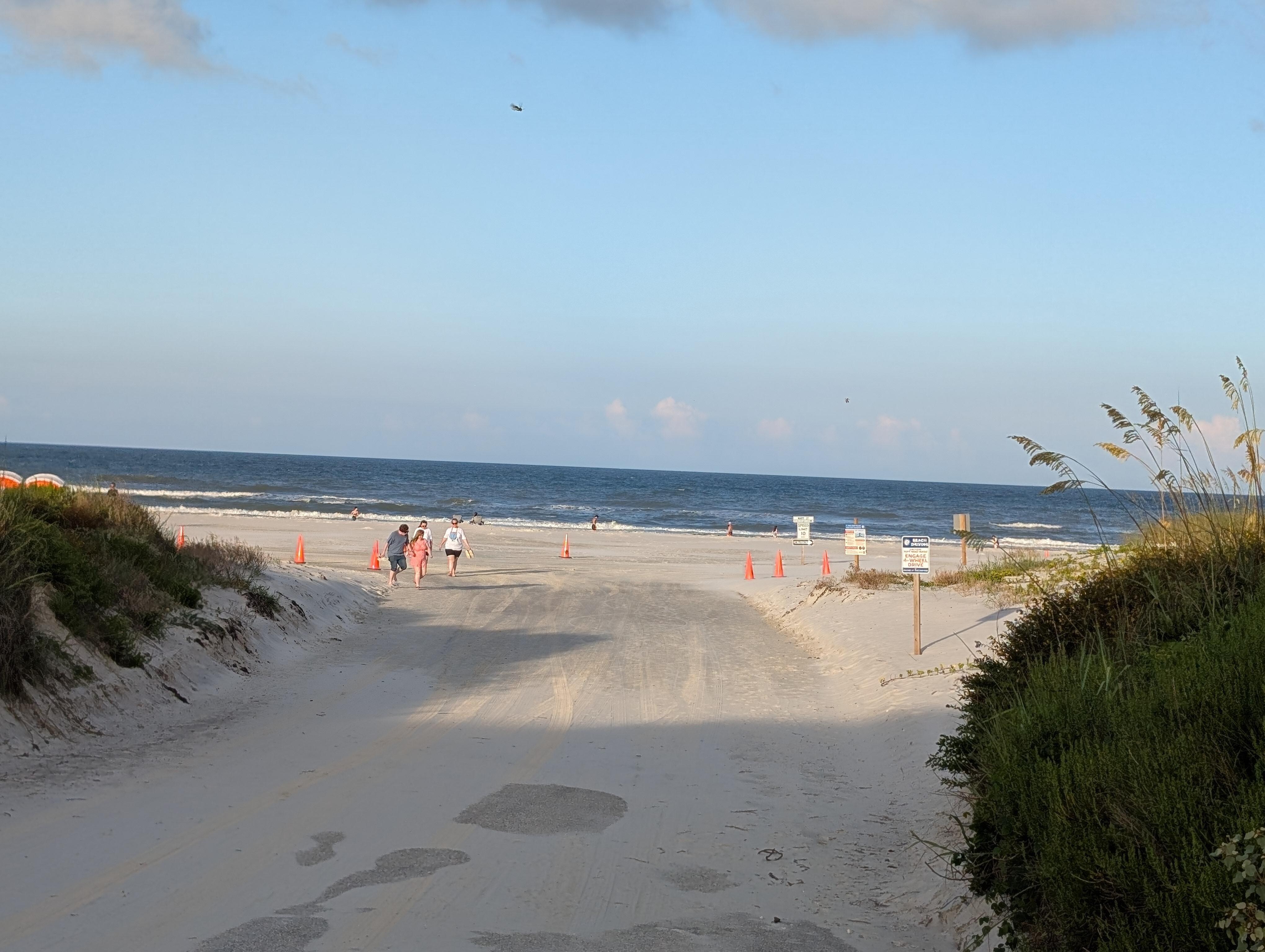 4x4 access to the beach 