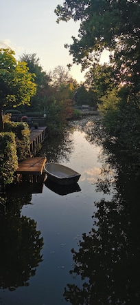 Auf der Brücke in der Nähe