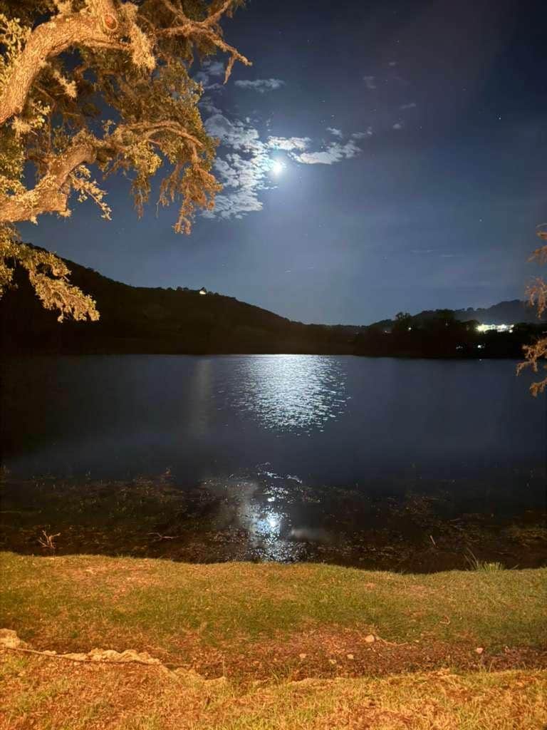 Little light pollution at night!