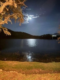 Little light pollution at night!