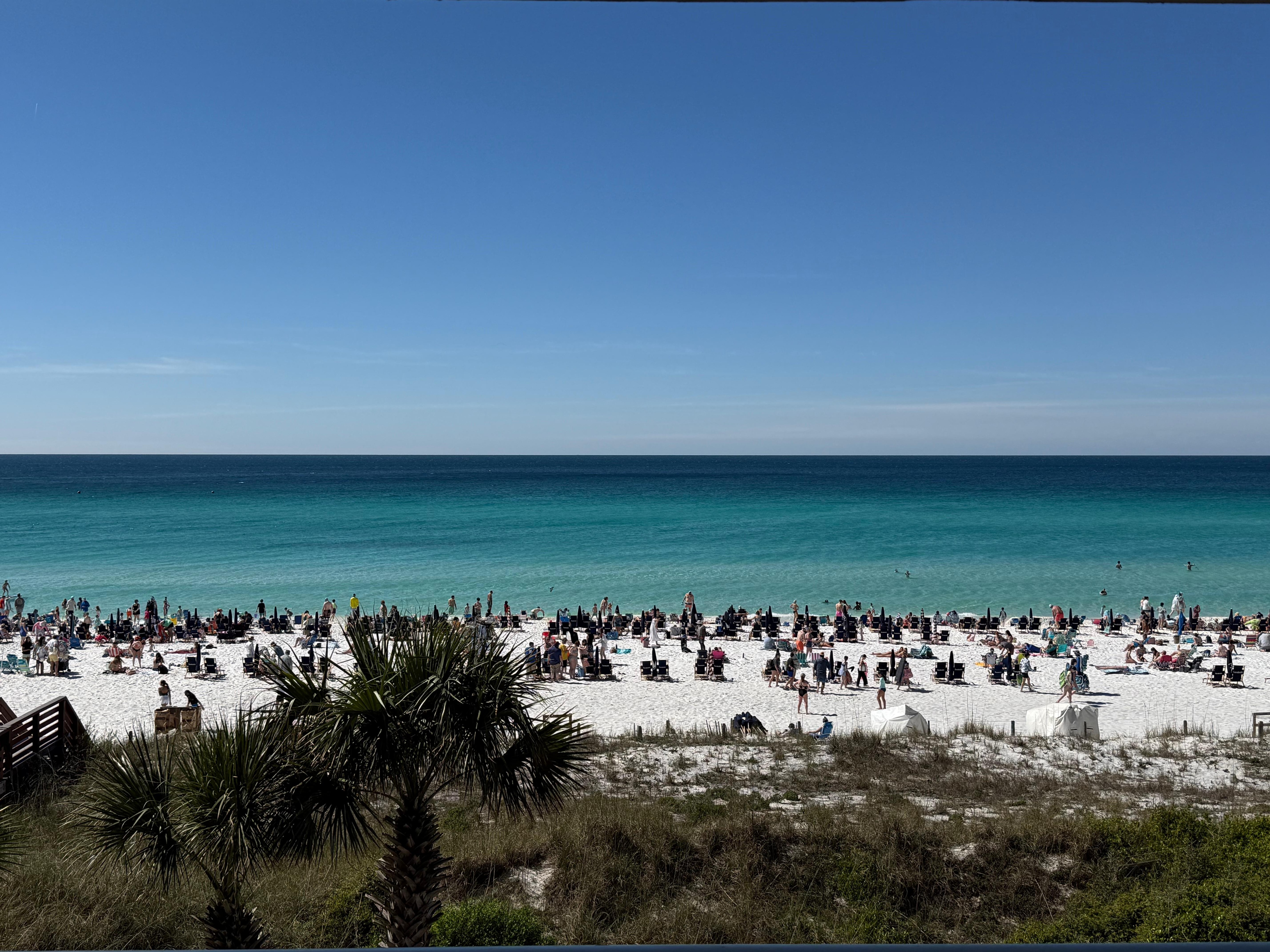 View off the balcony - perfect!