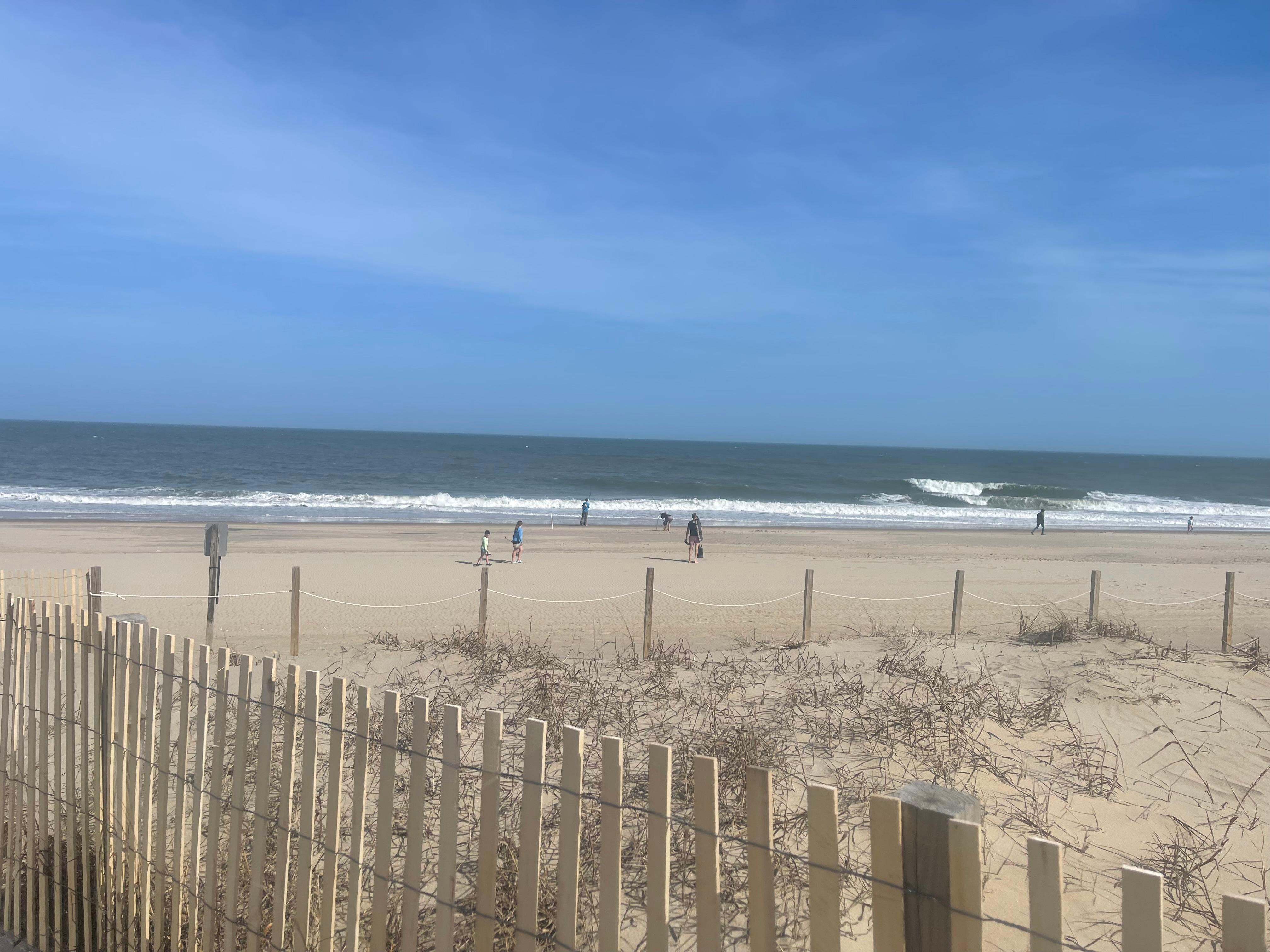 Nice thing about March is we had the beach to ourselves. 