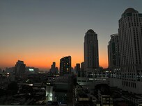 View from gym 6am