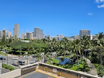 View of Waikiki from the room's window