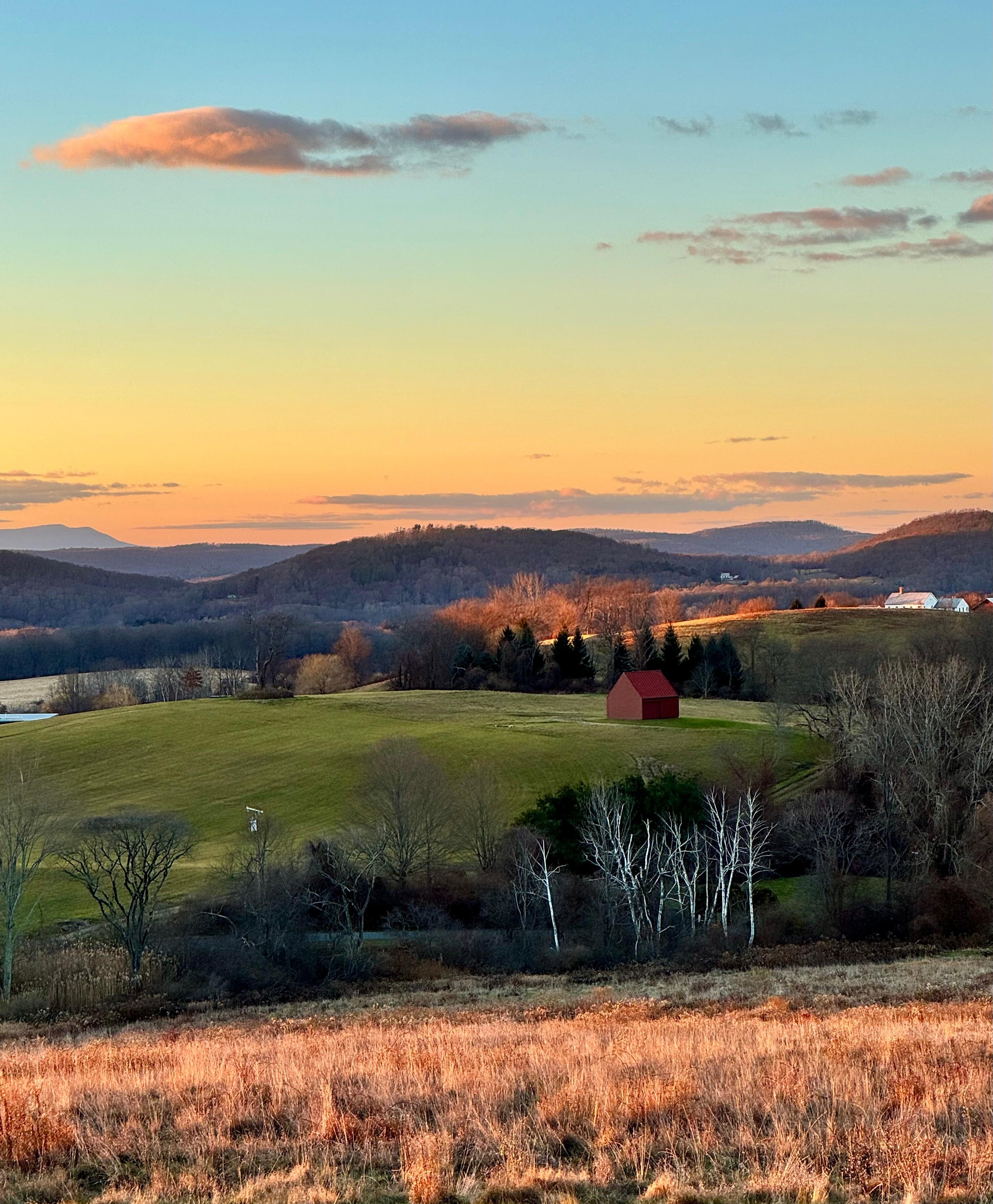 This spectacular view and sunset was taken from the back deck!