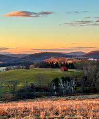 This spectacular view and sunset was taken from the back deck!