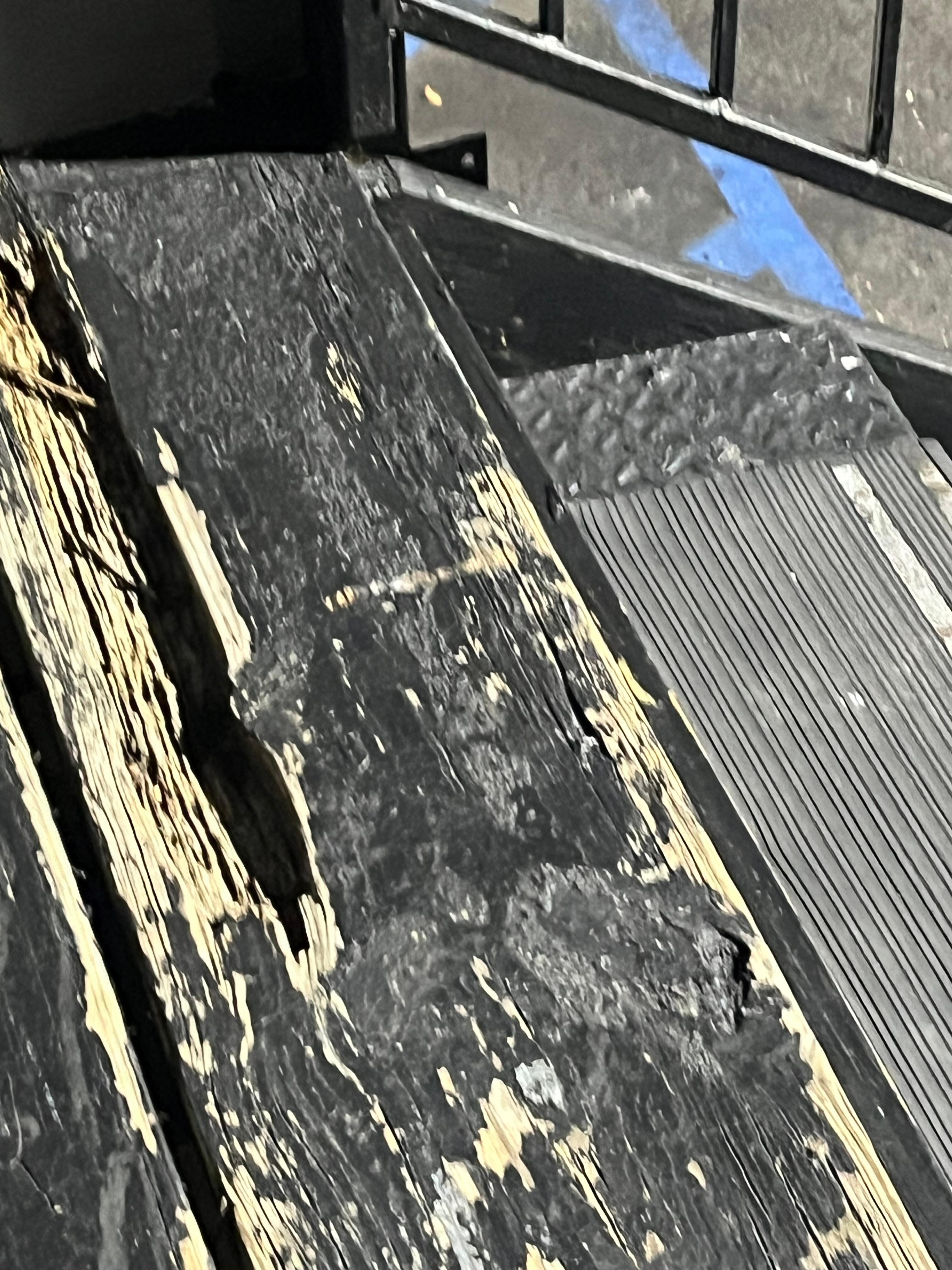 Floors about to fall in