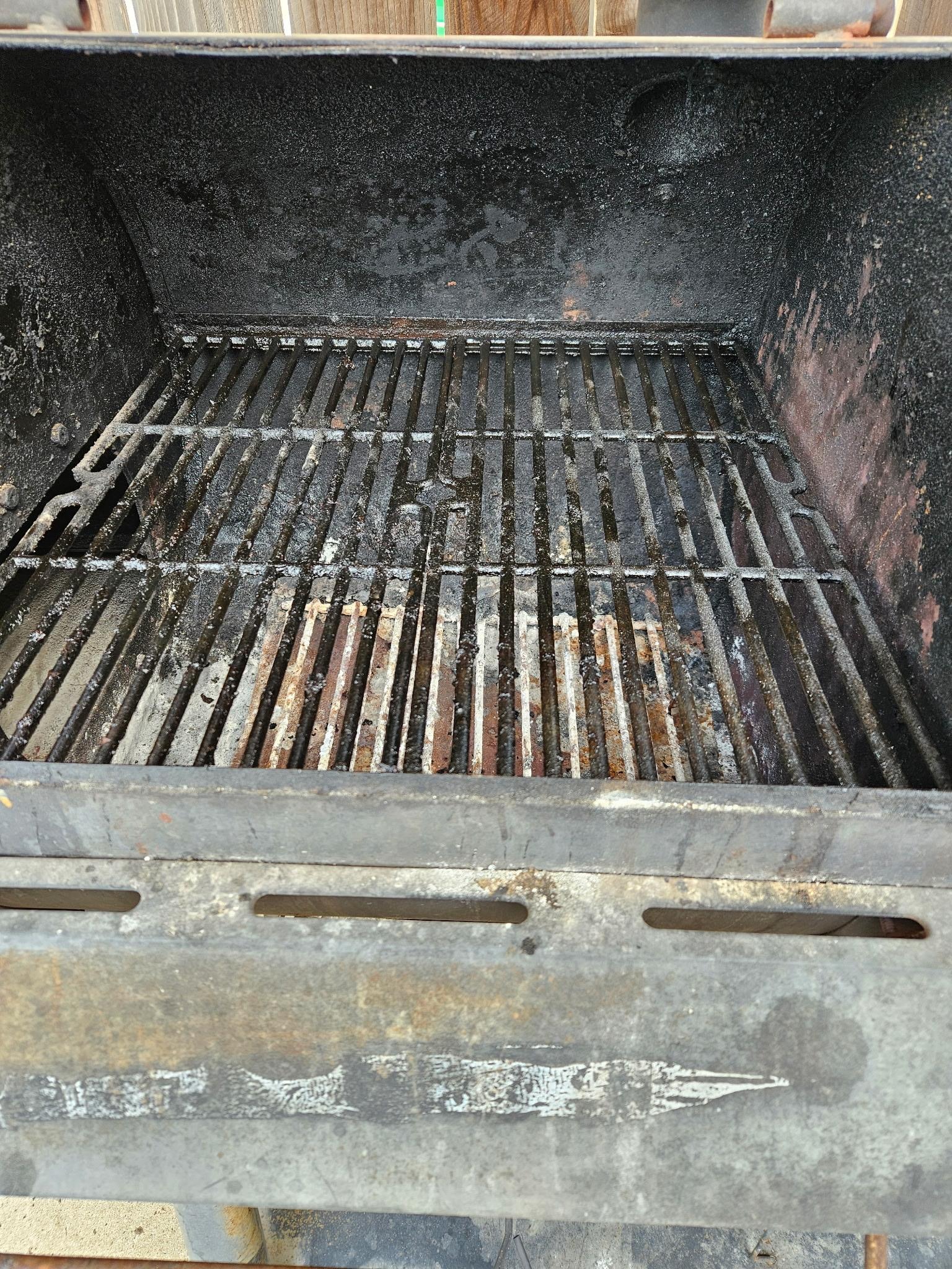 Inside of BBQ Grill