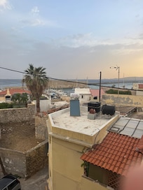 Fort in front of the hotel.