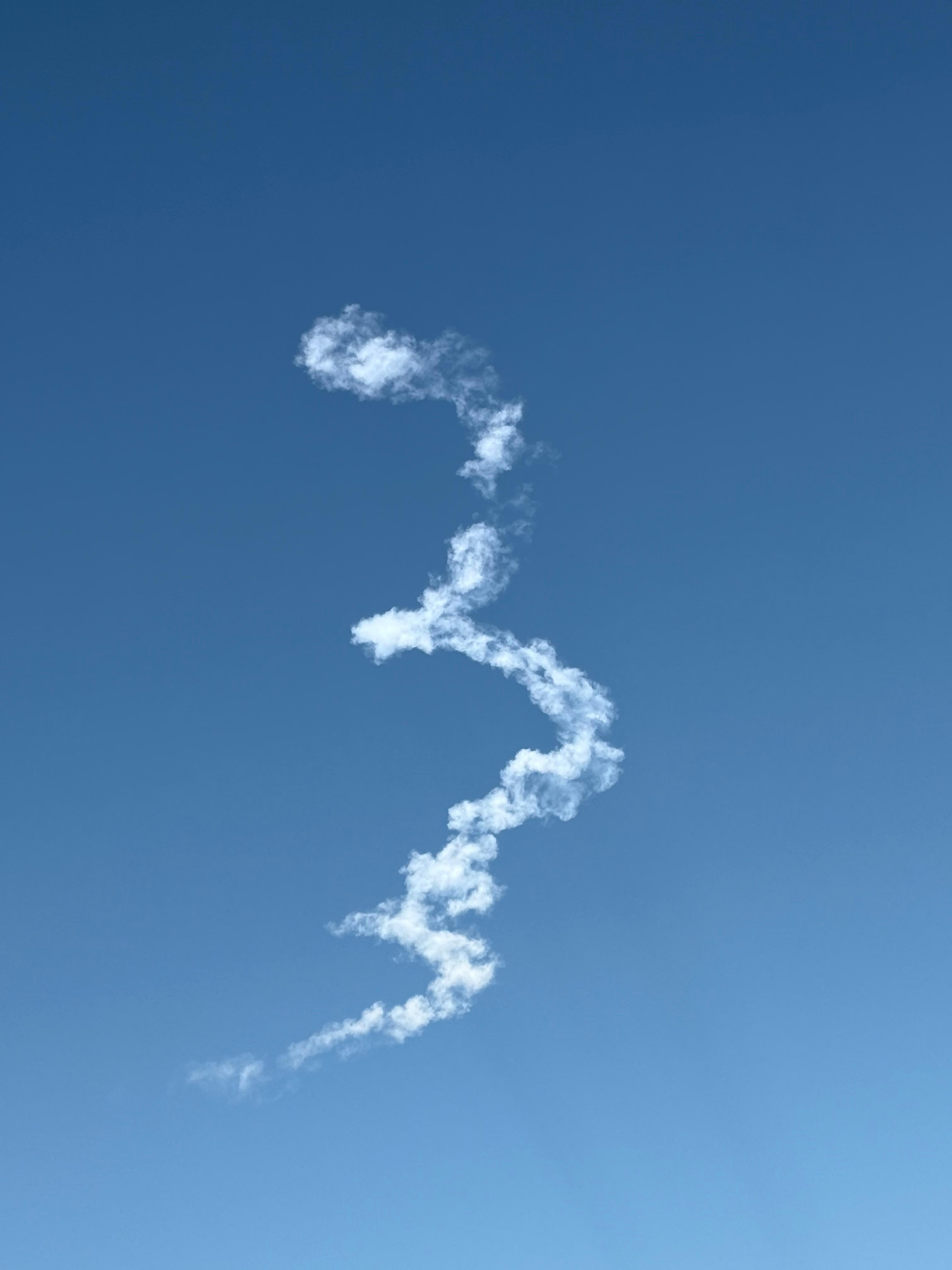 watching a launch from our unit