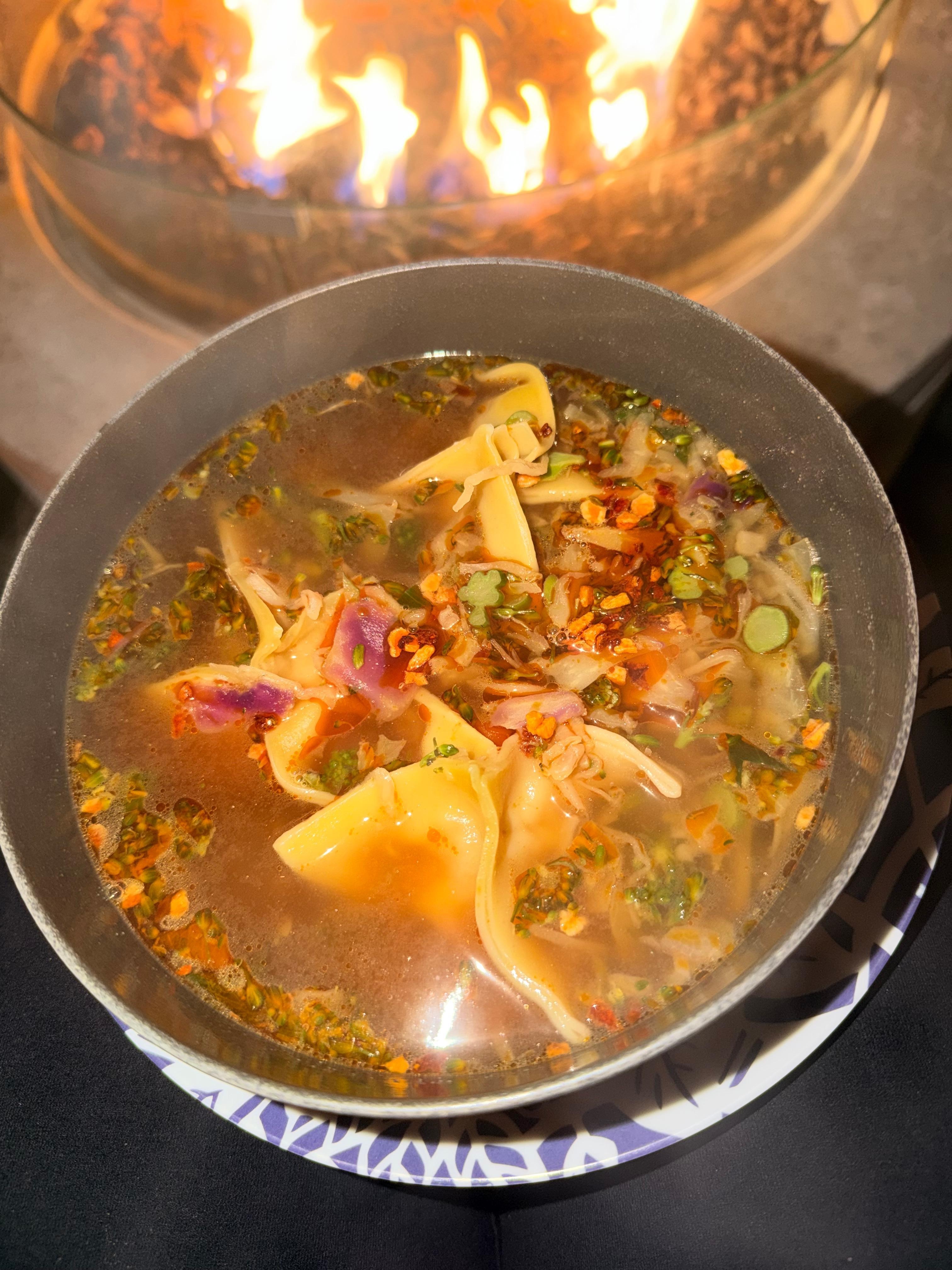 Wonton soup from Lulu’s