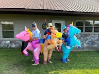 We had lots of room for outdoor games!