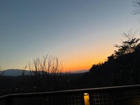 Sunset off the deck