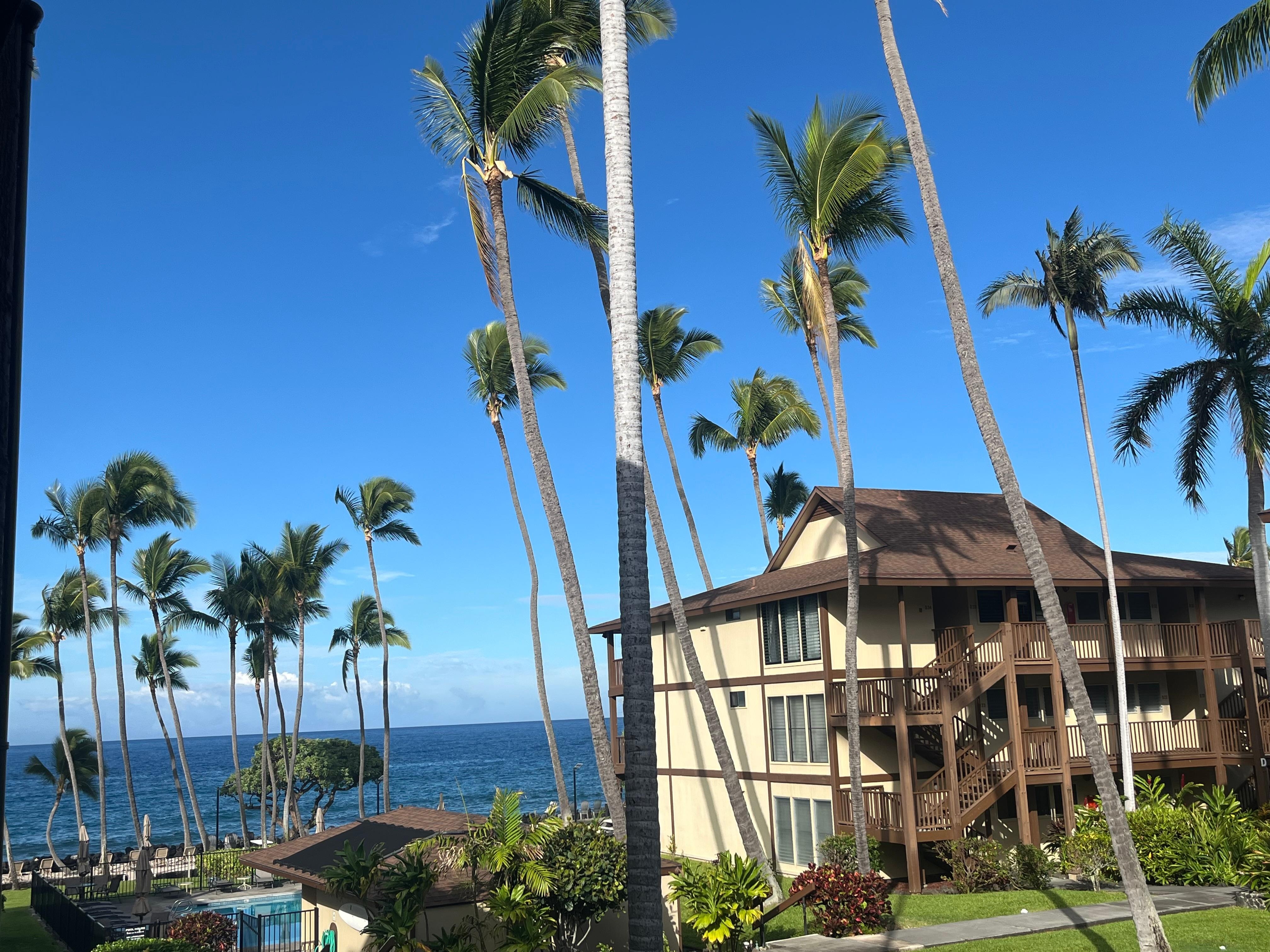 Great ocean view from the lanai!