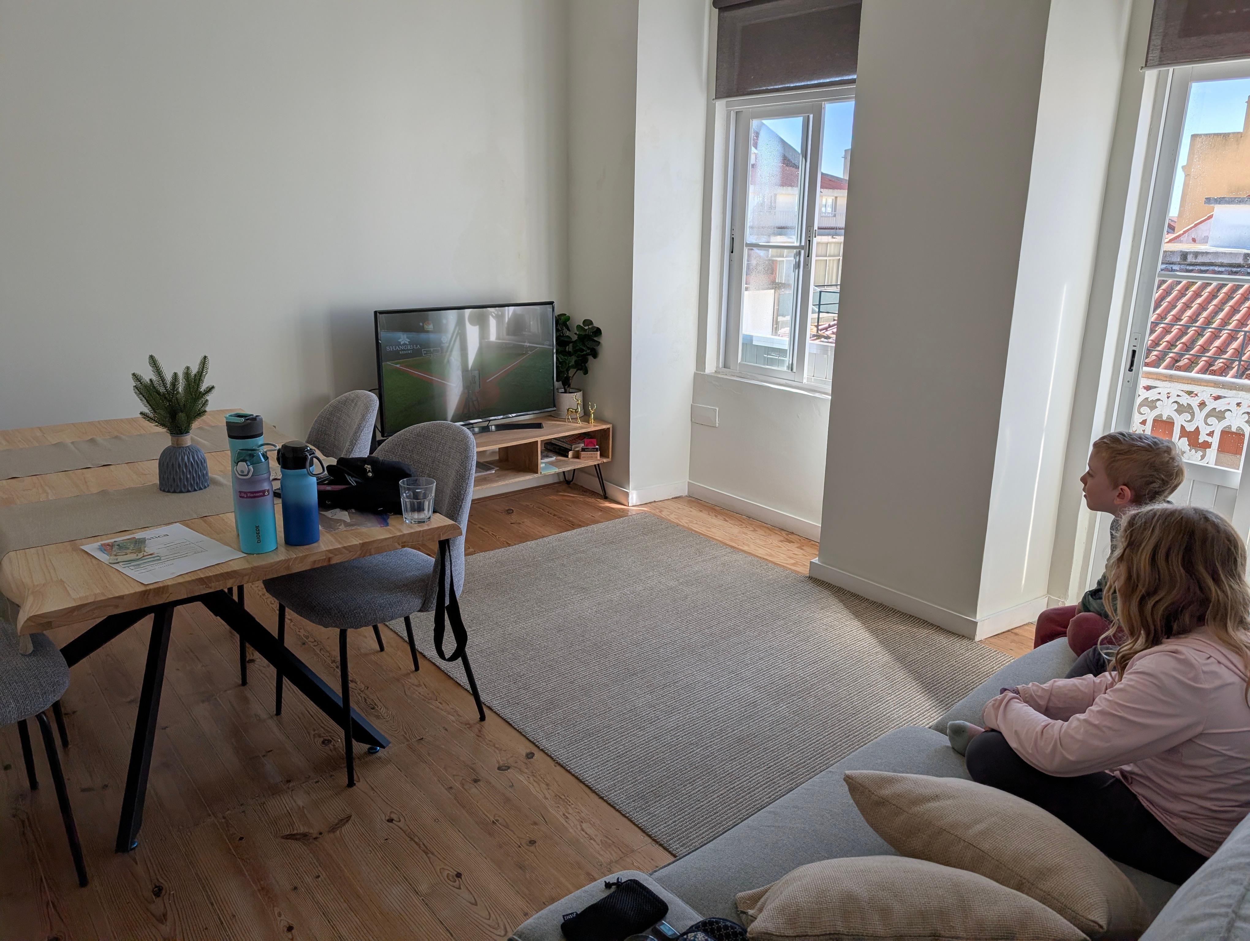 main living/dining space