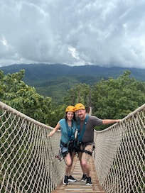 Had fun on the Zipline thanks to climbworks.