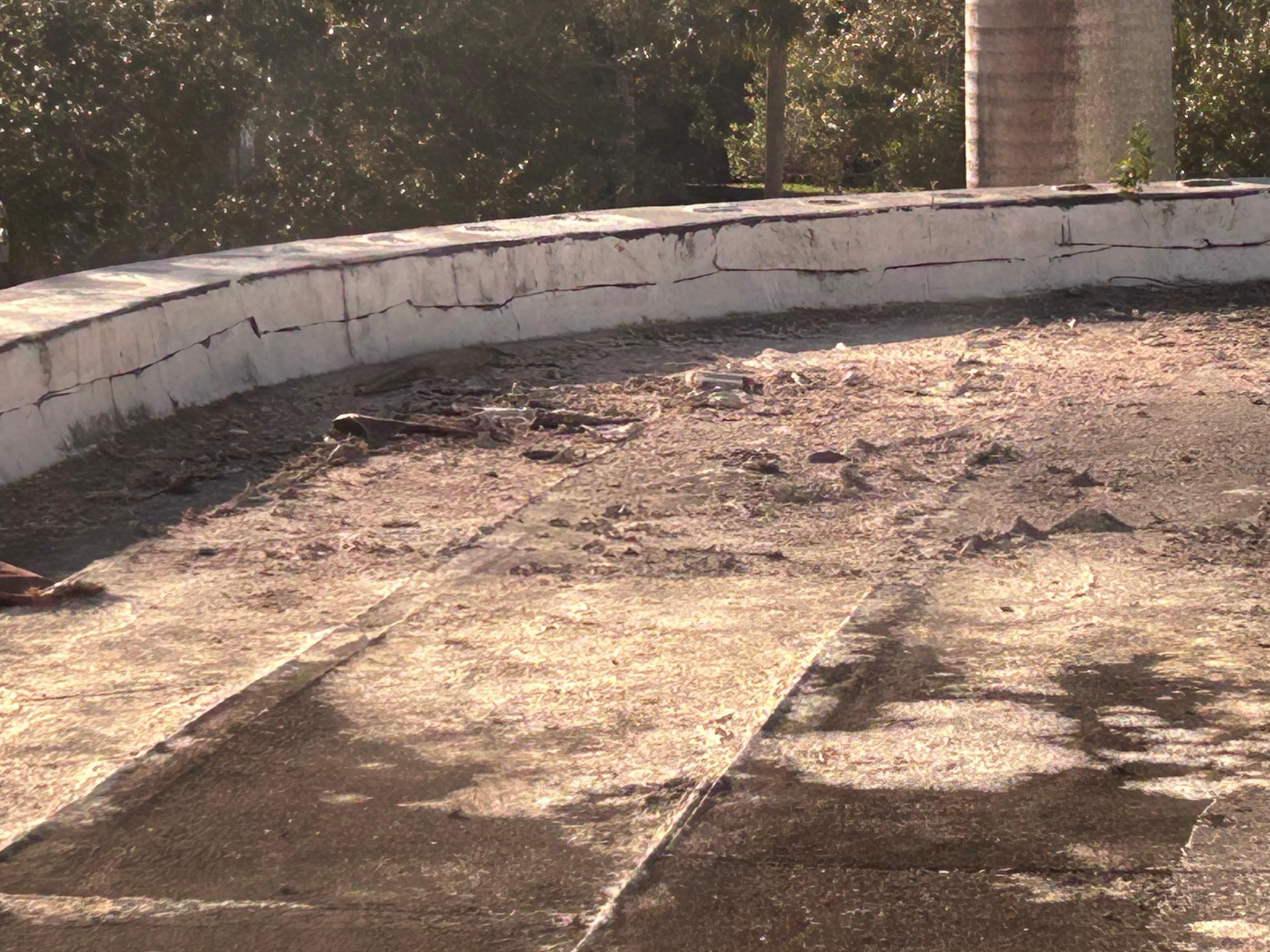 The view from one of the rooms I had to change from.