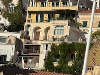 Unit with ivy around it.